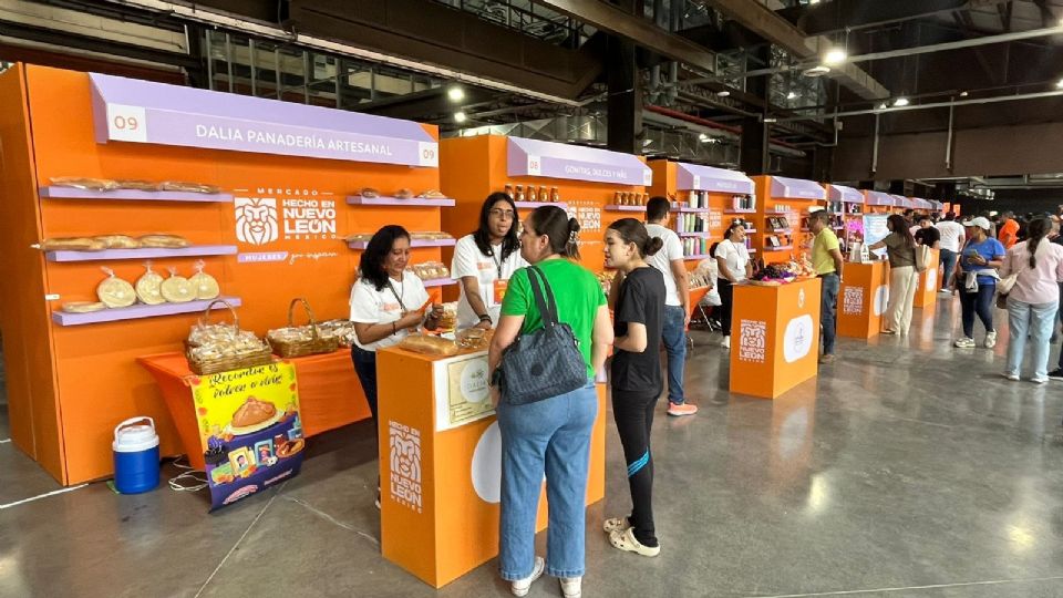El Mercado Hecho en Nuevo León se encuentra en la nave Lewis.