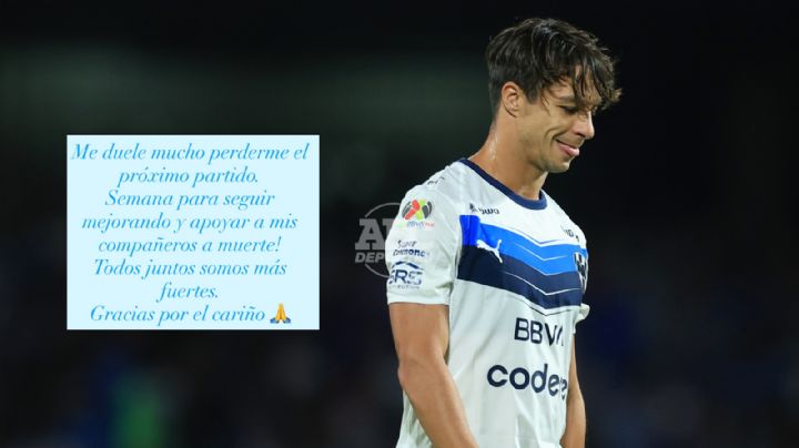 ‘Me duele mucho perderme el próximo partido’: Óliver por su ausencia en el Clásico Regio