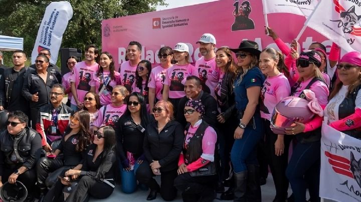 Motociclistas se suman a la lucha contra el cáncer de mama