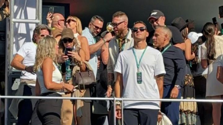 Rayados: Sergio Ramos asistió al GP de México tras derrota ante Cruz Azul