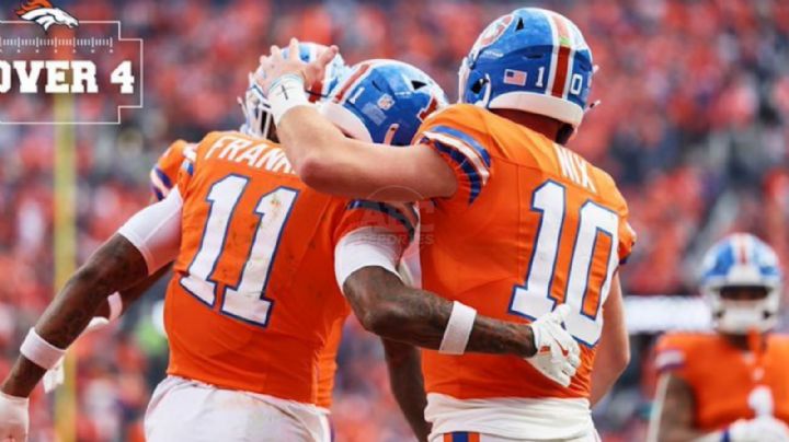 NFL: Bo Nix suma cuatro envíos de anotación en triunfo de Broncos sobre Cowboys