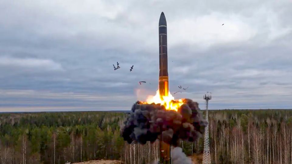 Rusia probó su nuevo misil nuclear.