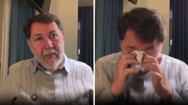 ‘No vine a pasear’: Gerardo Fernández Noroña llora por Palestina