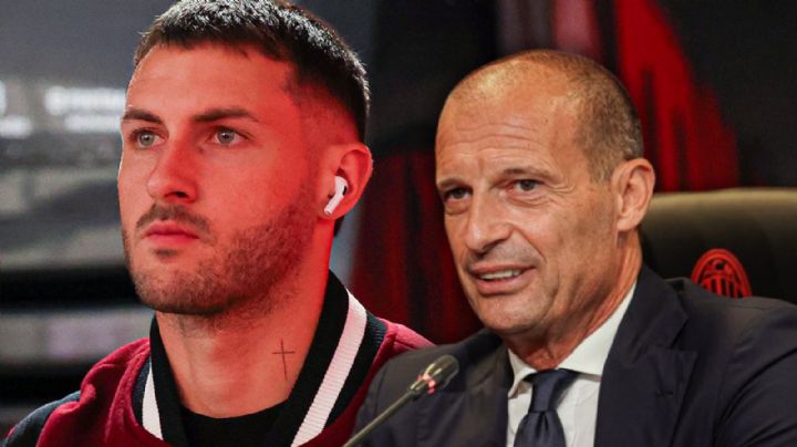 Massimiliano Allegri dio fecha para un posible regreso de Santiago Giménez con Milan