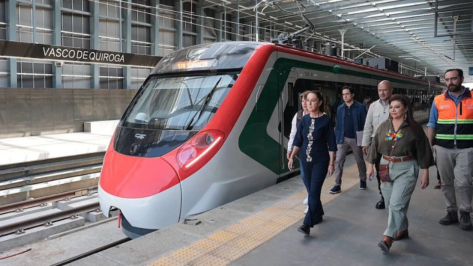 Tren México-Toluca estará listo a finales de enero de 2026: Sheinbaum