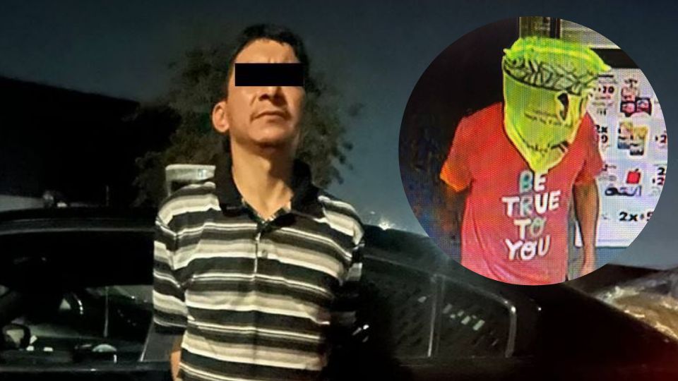 Hombre detenido por asaltos a tienda en Monterrey
