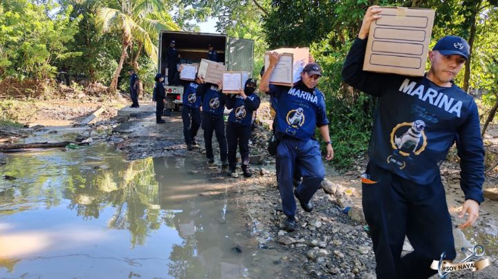 Gobierno federal apoya a más de 70 mil damnificados por las lluvias