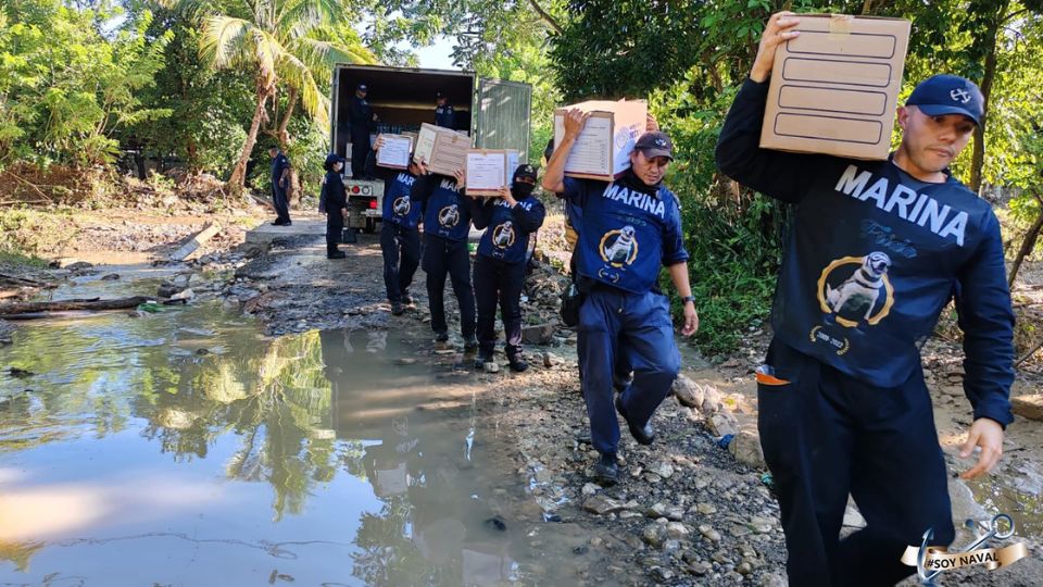 Gobierno federal apoya a más de 70 mil damnificados por las lluvias.
