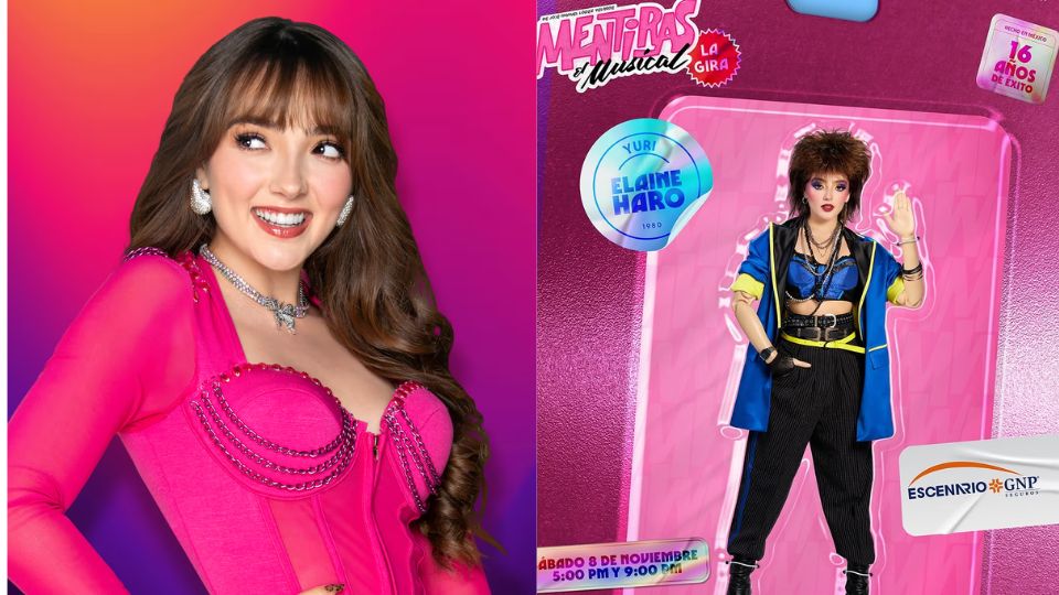 La actriz se une al elenco de Mentiras El Musical.