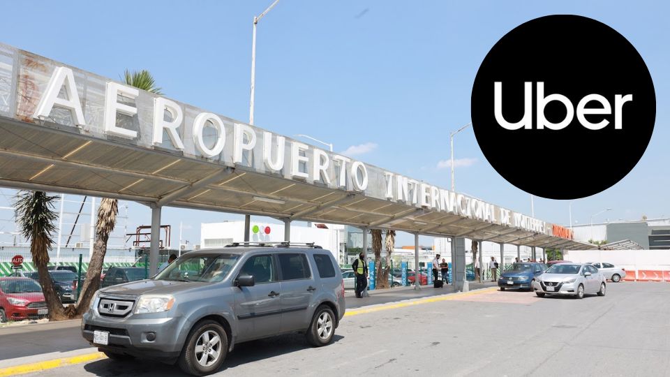 Entrada al Aeropuerto Internacional de Monterrey