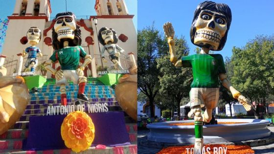 Homenajean a Antonio De Nigris y Tomás Boy en altar de muertos en Santiago