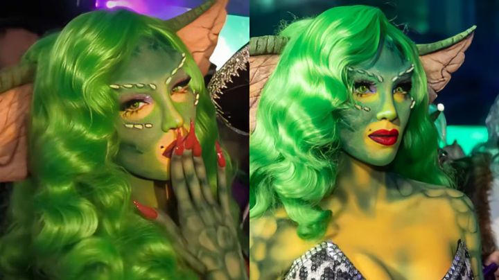¡De Película! Belinda causa furor al disfrazarse de Greta de 'Gremlins' en el Beliween 2025