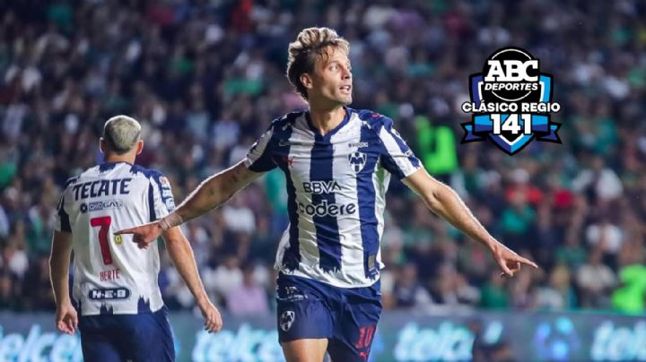 Va Sergio Canales va por su cuarto gol ante Tigres