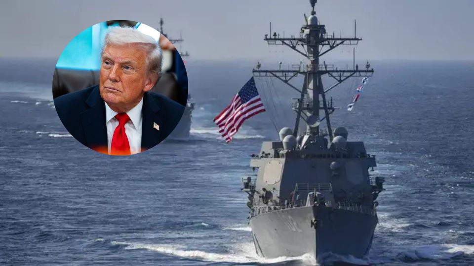 El presidente de Estados Unidos Donald Trump negó que un posible bombardeo en Venezuela.