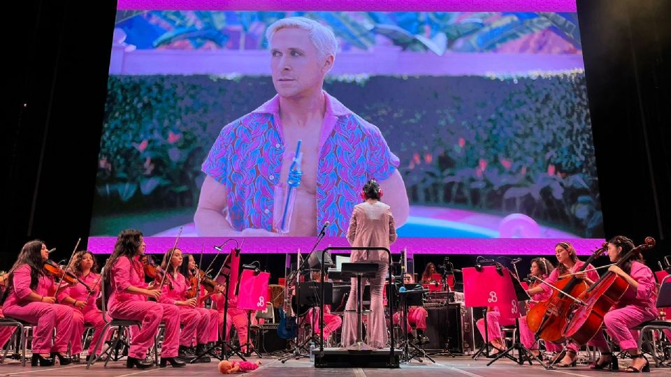 La Súper Orquesta Barbie Land Sinfónica interpretó los temás del soundtrack del filme de la famosa muñeca.