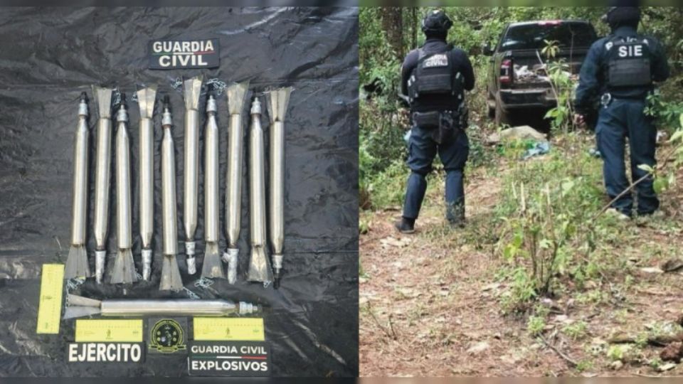 Los artefactos explosivos fueron desactivados por elementos de seguridad.