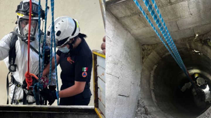 Rescatan restos de un hombre en noria de 20 metros de profundidad, en Sabinas Hidalgo