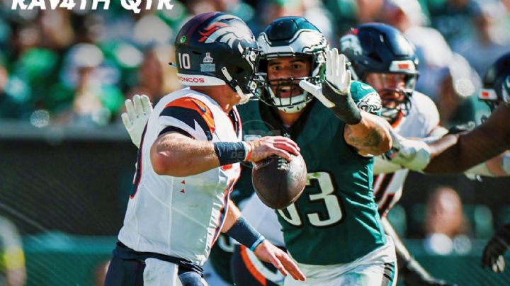 NFL: Denver Broncos le quita el invicto a Philadelphia Eagles