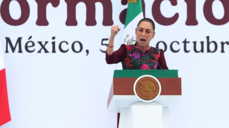 Claudia Sheinbaum, presidenta de México.