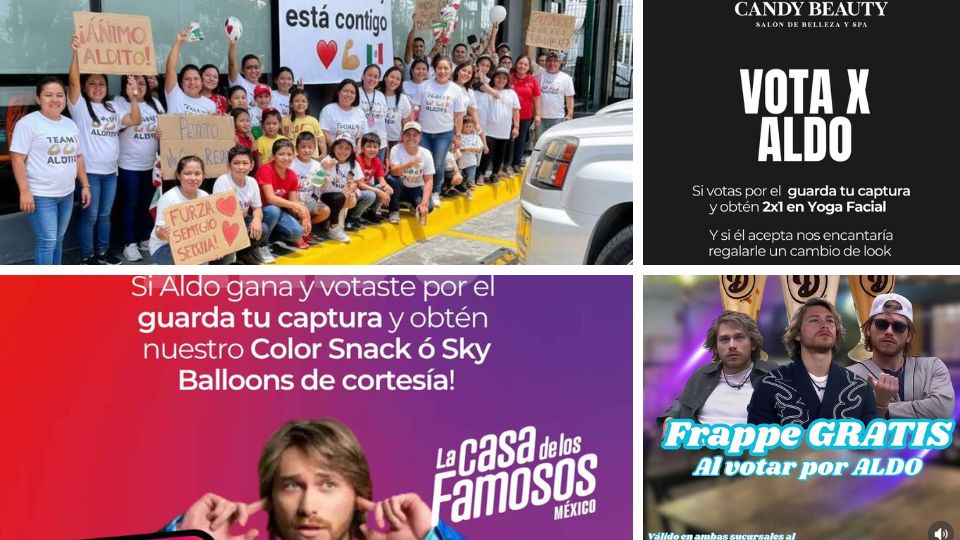 Varios negocios lanzaron promociones para quienes votaron por el regiomontano en La Casa de los Famosos.