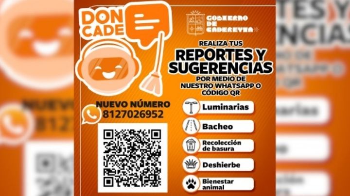 Renueva Cadereyta su bot de atención ciudadana "Don Cade"
