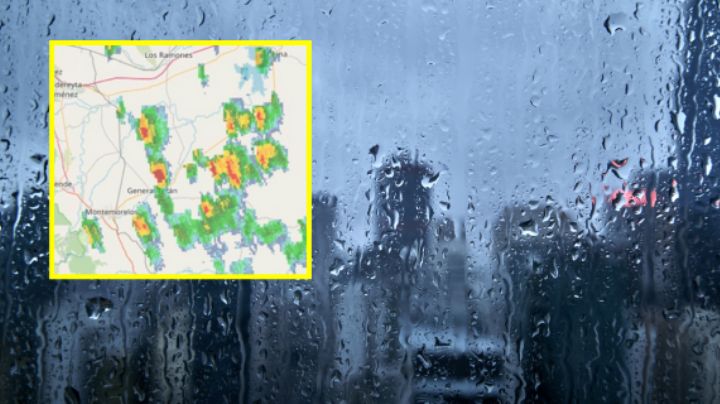 Comienza la lluvia en estos municipios de Nuevo León