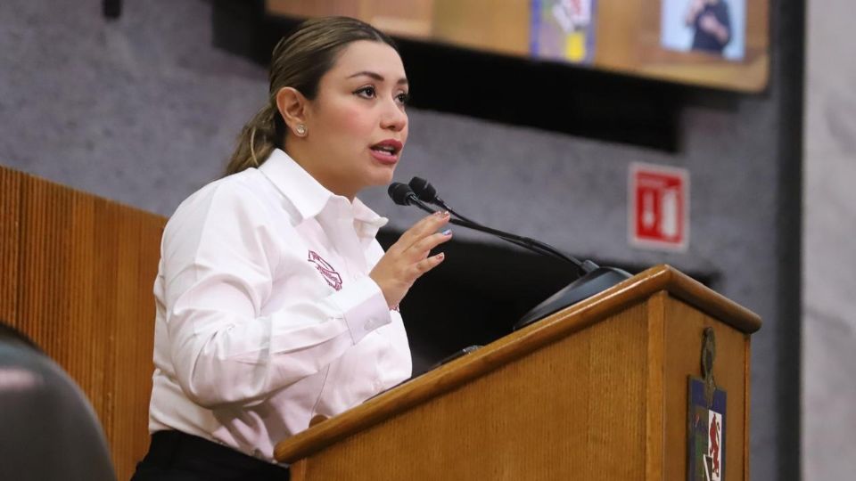 La diputada local morenista Anylú Bendición Hernández Sepúlveda.