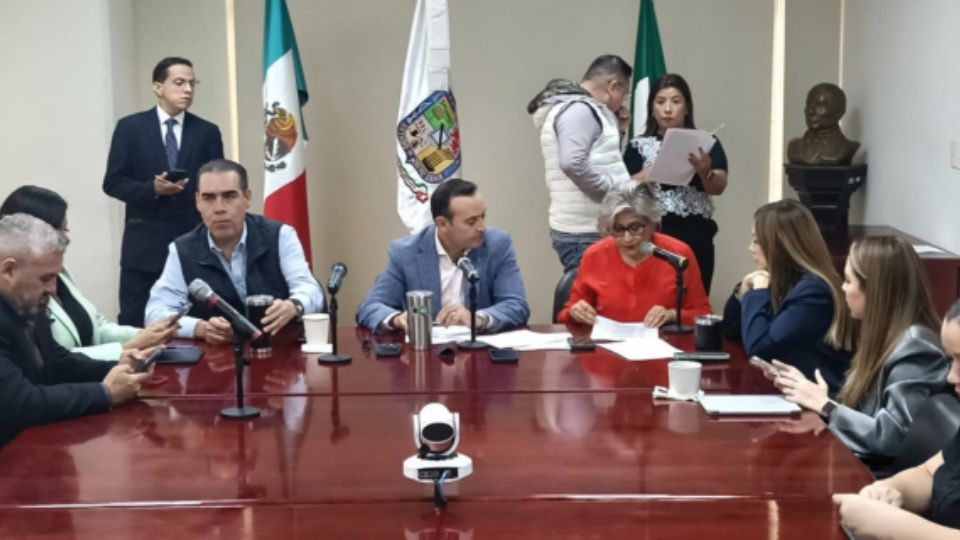 Diputados del Congreso de Nuevo León.