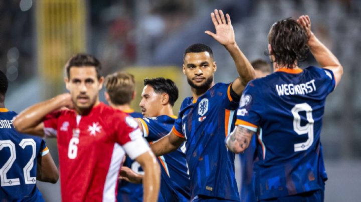 Cody Gakpo brilla con doblete en la goleada de Países Bajos ante Malta rumbo al Mundial 2026