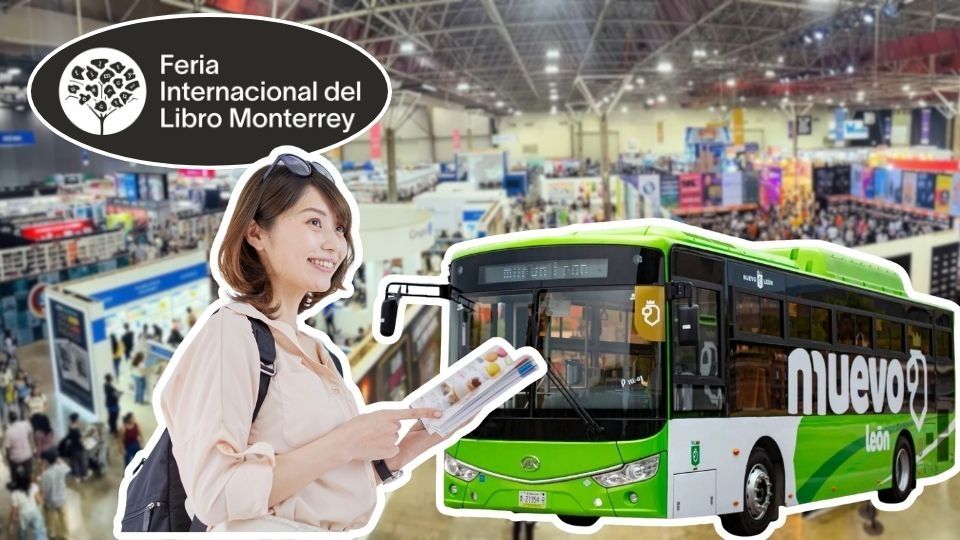 Conoce que rutas de transporte publico te llevan a la FIL Monterrey