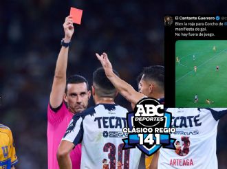 Rayados: “Corcho” Rodríguez bien expulsado en el Clásico Regio, según Fernando ‘Cantante’ Guerrero