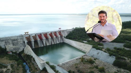 Samuel García descarta trasvase de agua hacia Tamaulipas