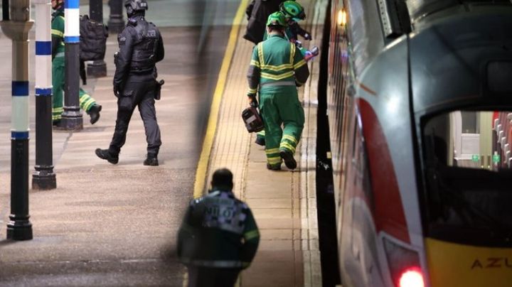 Capturan a dos personas por apuñalar a pasajeros de tren en Inglaterra