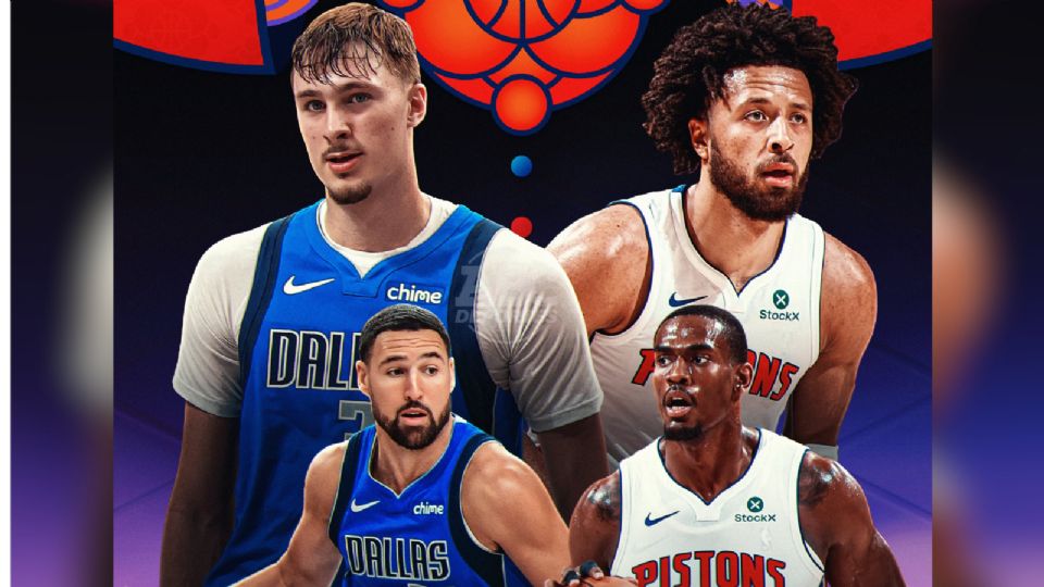 Mavericks buscan consolidarse ante Pistons en su visita a México