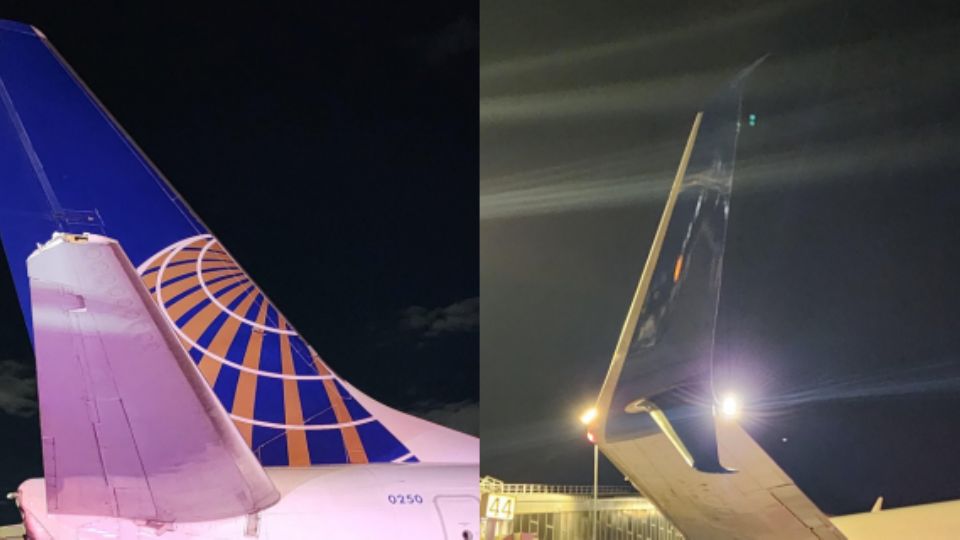 Aviones de United Airlines.