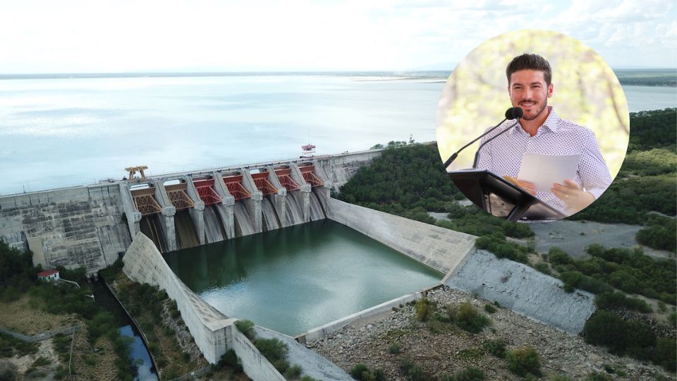 El mandatario estatal Samuel García afirmó que las presas de la entidad seguirán llenas.