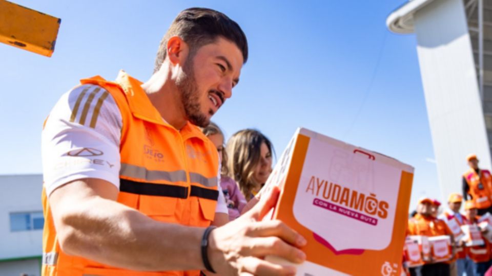 Samuel García, gobernador de Nuevo León.