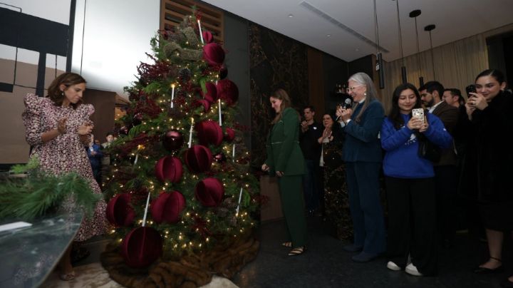 ¡Llega la Navidad! Encienden el pino en Casa Serena del Tradicional Sorteo Tec