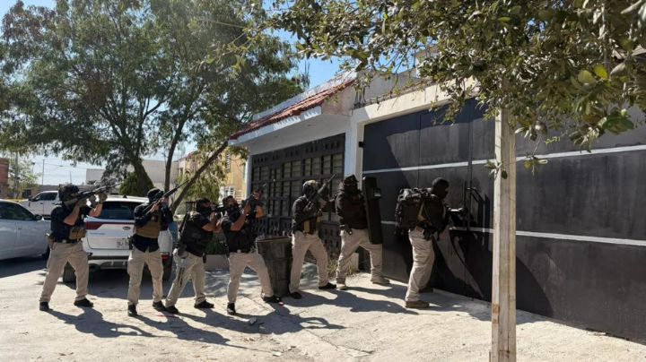 Fiscalía catea casa en García; investigan secuestro ocurrido en julio