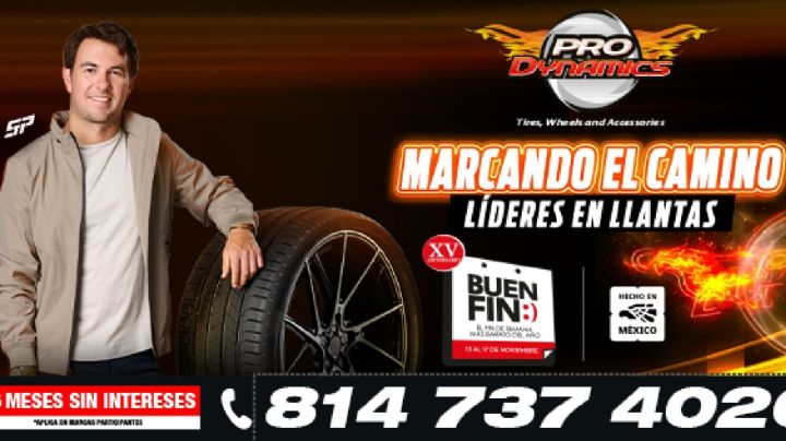 ProDynamics arranca el Buen Fin con grandes descuentos