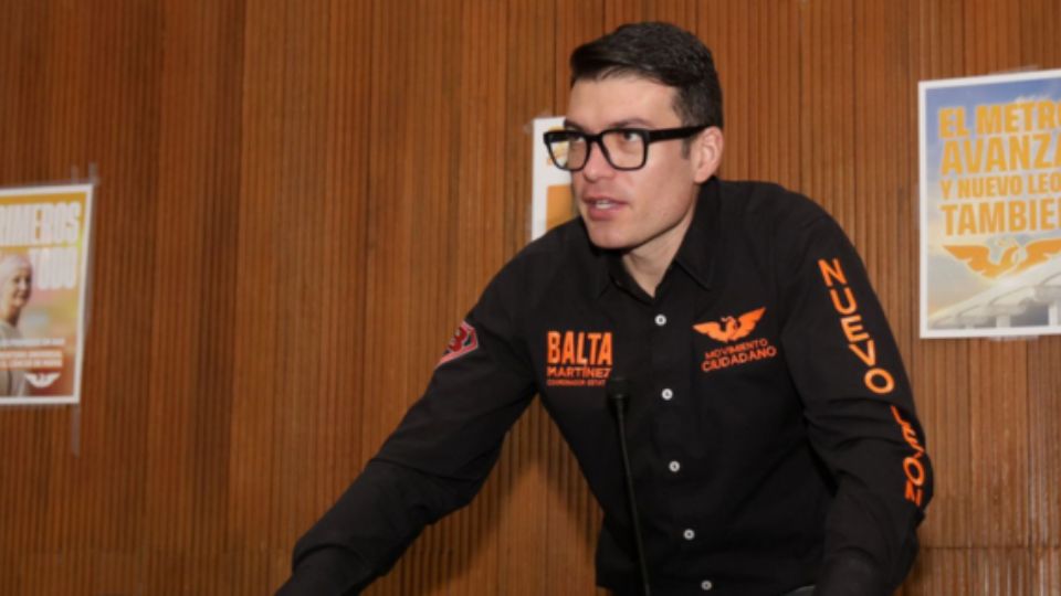 Baltazar Martínez Ríos, coordinador estatal de MC y diputado local.