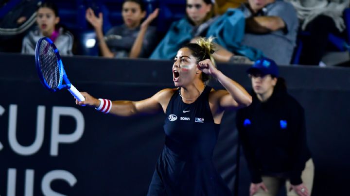 Renata Zarazúa empata la serie para México ante Dinamarca en la Billie Jean King Cup