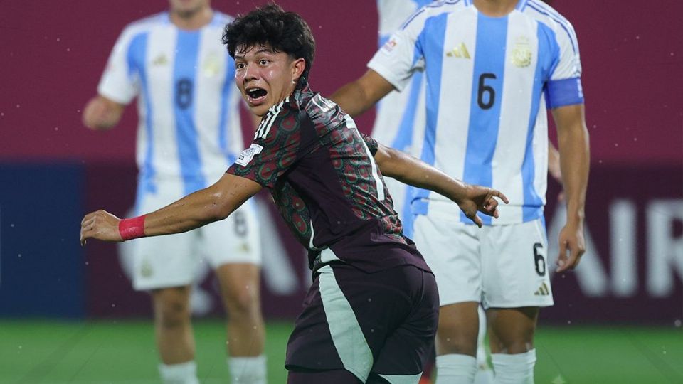 México venció a su similar de Argentina en la justa mundialista Sub. 17