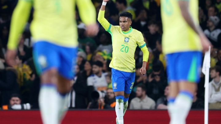 Brasil derrota 2-0 a Senegal en el Emirates Stadium de Inglaterra con Estevao como figura