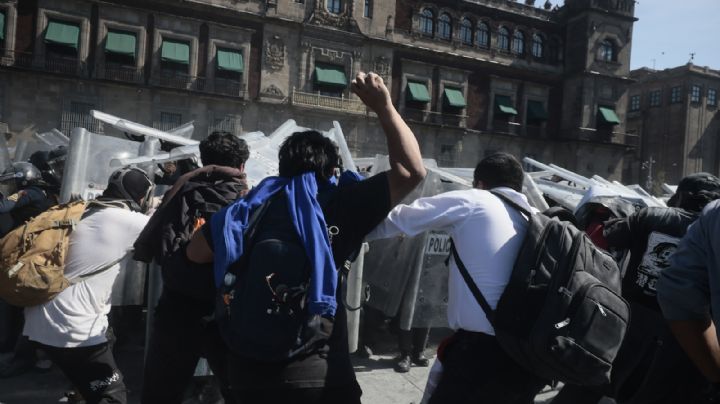 Condena Suprema Corte violencia en manifestación de la Generación Z