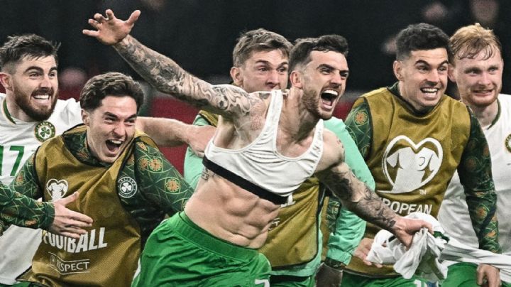 Troy Parrott marca triplete y clasifica a Irlanda, con gol agónico, al Repechaje del Mundial 2026