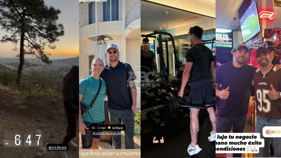 Jugadores de Rayados y Tigres compartieron actividades personales en su jornada de descanso.