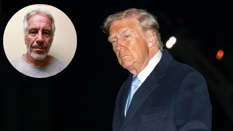 Donald J. Trump, mira a los medios de comunicación mientras camina por el Jardín Sur de la Casa Blanca | EFE