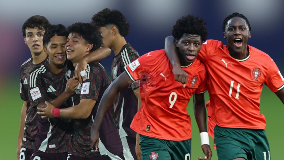 México y Portugal se medirán en los Octavos de Final del Mundial Sub-17 Catar 2025.
