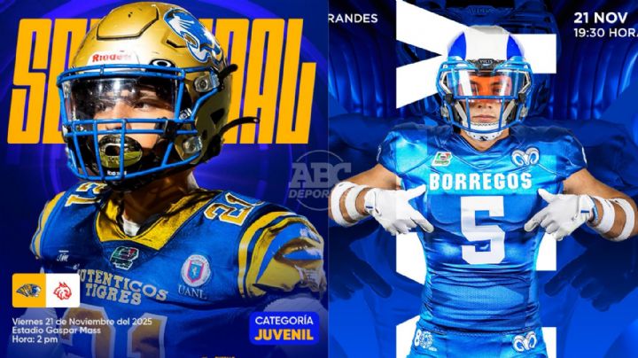 ONEFA 2025: Así se jugarán las Semifinales. Fechas y Horarios